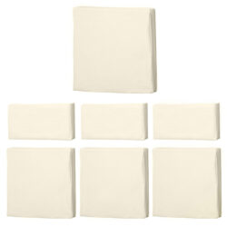 Outsunny Rattan Furniture Cushion Cover Replacement Set, 7 pcs