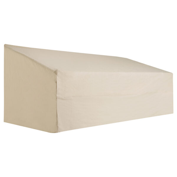 Outsunny Sofa Cover: Waterproof 600D Oxford Cloth, Large Patio Furniture Protector, Beige, 218x111x63-101cm Aosom UK