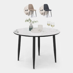 Parma 4 Seater Dining Table Set