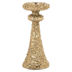 Richmond Interiors July Gold Candle Holder - Large