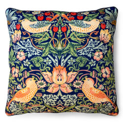 The Art Group William Morris Strawberry Thief Cushion