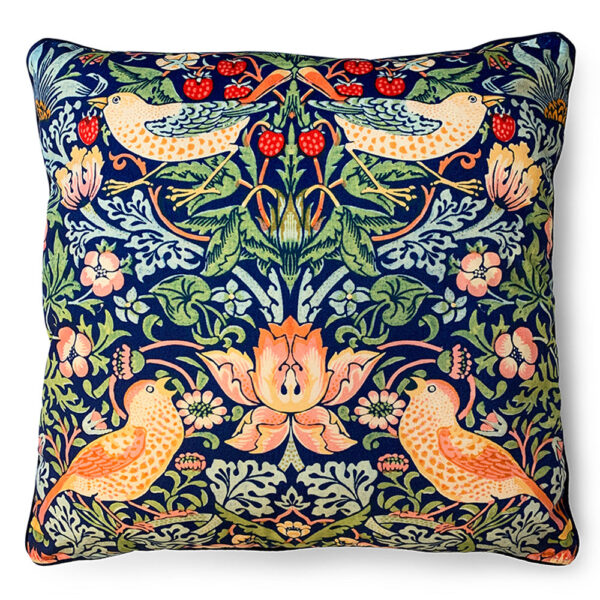 The Art Group William Morris Strawberry Thief Cushion