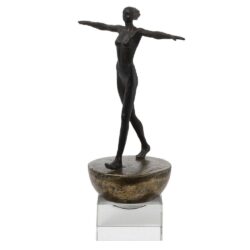 Uttermost Black Label Woman Finding Balance Sculpture
