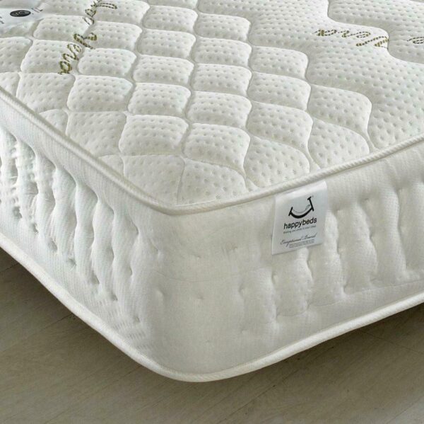 Aloe Vera 1500 Pocket Sprung Memory and Reflex Foam Mattress - 2ft6 Small Single (75 x 190 cm)