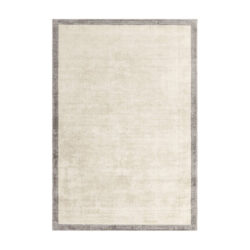 Asiatic Carpets Blade Border Rug Putty & Silver / 120x170cm