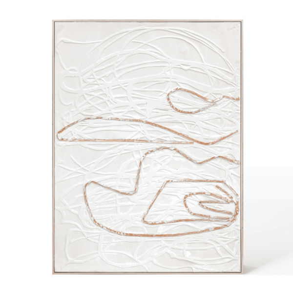 Berkeley Designs Abstract Design 17 Wall Art Brown