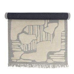 Bloomingville Napoli Grey Wool Rug