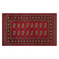 Bokhara 150x240cm Hand-Knotted Wool Rug In Red