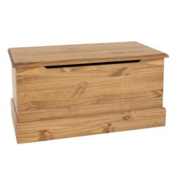 Calixto Wooden Blanket Box In Oak