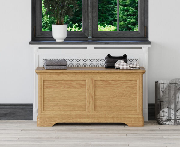 Cambridge Solid Oak Blanket Box