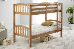 Chloe Wooden Kids Bunk Bed, Bedmaster_White, One Size