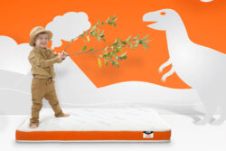 Cot Bed Mattress (140cm x 70cm) - JAY-BE Open Coil Foam Free Toddler Mattress