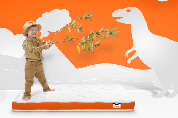 Cot Bed Mattress (140cm x 70cm) - JAY-BE Open Coil Foam Free Toddler Mattress
