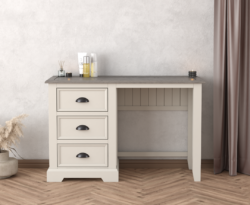 Dartmouth Oak and Soft White Painted Dressing Table