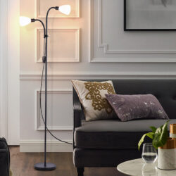 Double Heads Floor Lamp