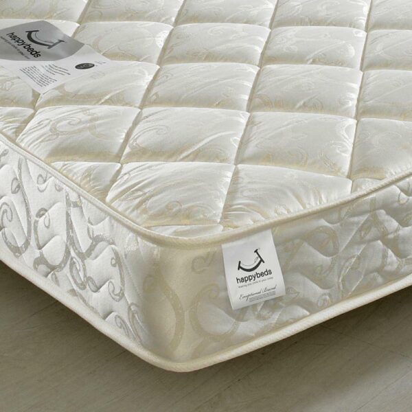 Eclipse Pocket Sprung 800 Quilted Fabric Mattress - 2ft6 Small Single (75 x 190 cm)