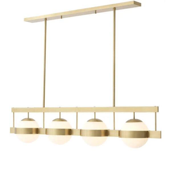 Eichholtz Biba Chandelier in Antique Brass Finish