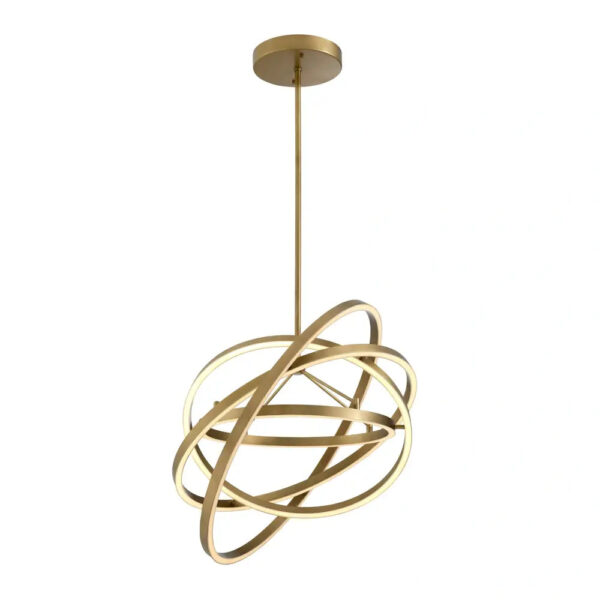 Eichholtz Cassini Chandelier in Antique Brass Finish
