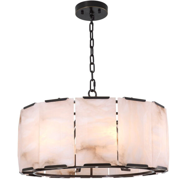 Eichholtz Ortiz Chandelier in Bronze Highlight Finish