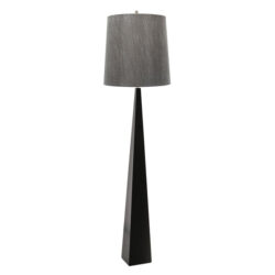 Elstead Ascent 1 Light Floor Lamp Black
