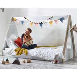 Fallon Wooden Children Tent Bed In White