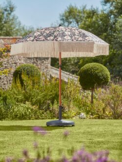 Floral Fringed Parasol