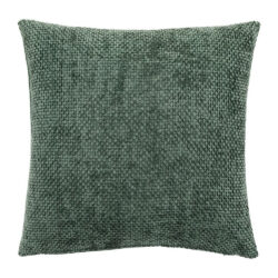 Gallery Interiors Basketweave Chenille Cushion Olive (Pack of 2) - 45cm