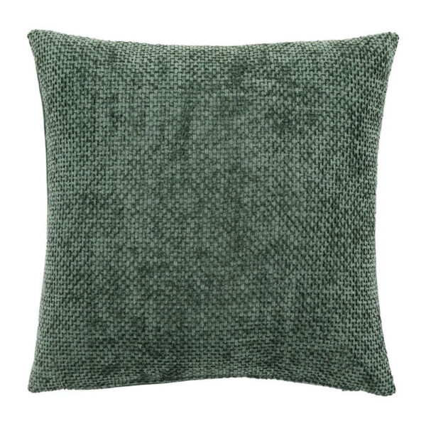 Gallery Interiors Basketweave Chenille Cushion Olive (Pack of 2) - 45cm