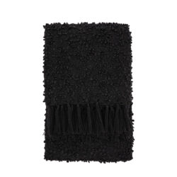 Gallery Interiors Bologna Throw Black