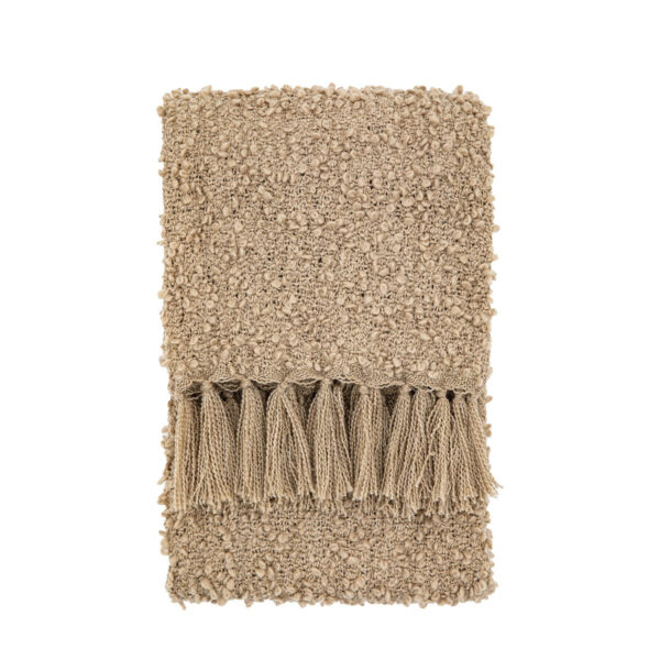 Gallery Interiors Bologna Throw Brown