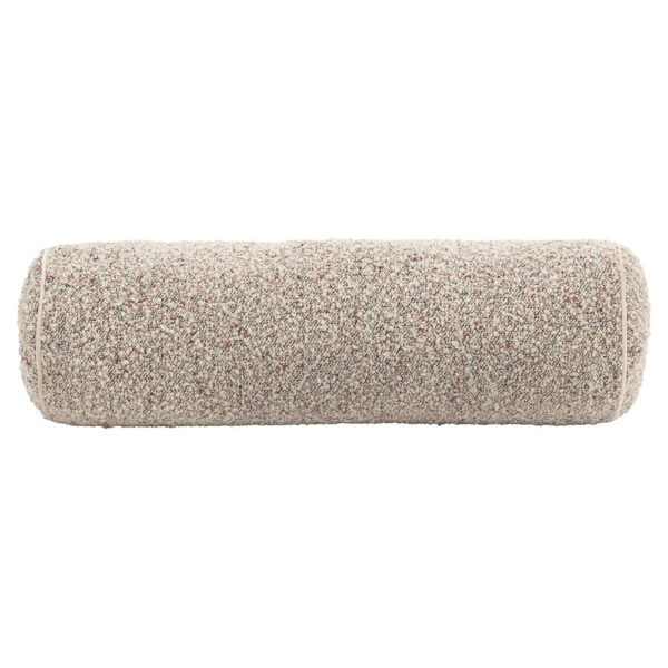Gallery Interiors Boucle Bolster Cushion - Grey