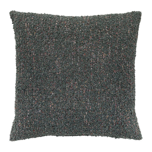 Gallery Interiors Boucle Knife Edge Cushion Charcoal - 55cm