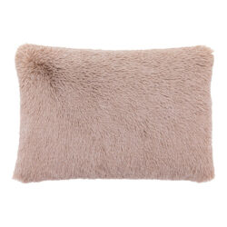 Gallery Interiors Juniper Faux Fur Cushion Mauve - 40 x 60cm