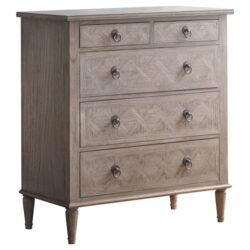 Gallery Interiors Mustique 5 Drawer Chest