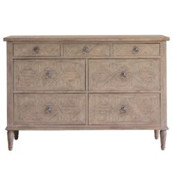 Gallery Interiors Mustique 7 Drawer Chest