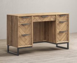 Herringbone Solid Oak Dressing Table