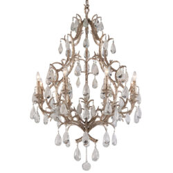 Hudson Valley Lighting Amadeus Hand-Worked Iron 8lt Chandelier