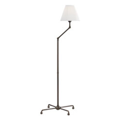 Hudson Valley Lighting Classic No.1 Steel 1 Light Adjustable Floor Lamp (MDSL108-DB-CE) - Discontinued