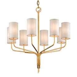 Hudson Valley Lighting Juniper Hand-Worked Iron 8lt Chandelier