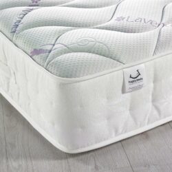 Lavender 3000 Pocket Sprung Memory Foam Mattress 2ft6 Small Single (75 x 190 cm)