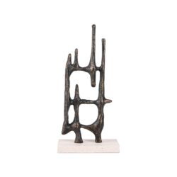 Liang & Eimil Athena's Poise Sculpture - Dark Bronze & Beige