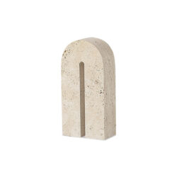 Liang & Eimil Dolmi Travertine Sculpture Large - Beige