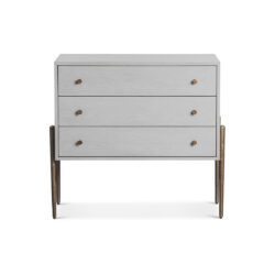 Liang & Eimil Nella Chest Of Drawer - London Fog & Hammered Dark Bronze