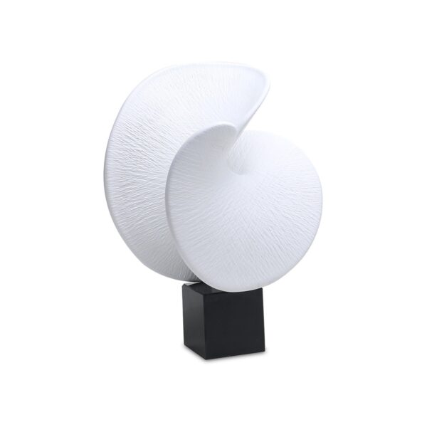 Liang & Eimil Nocturne Wave Sculpture - Black & White