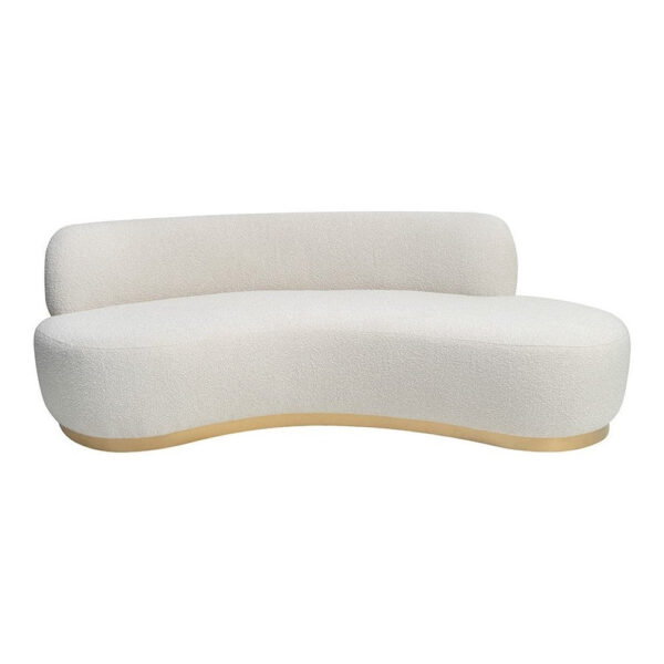 Liang & Eimil Sasha 3 Seater Sofa Boucle Sand Left