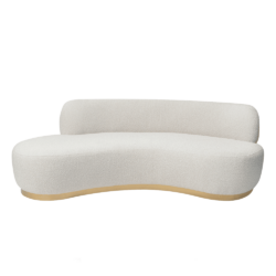 Liang & Eimil Sasha 3 Seater Sofa Boucle Sand Right