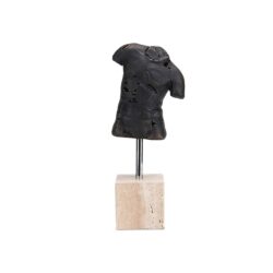 Liang & Eimil Scarred Elegance Sculpture - Dark Bronze & Beige