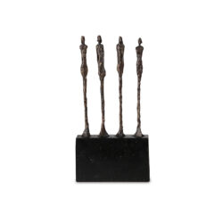 Liang & Eimil Unity Four Men Sculpture - Black