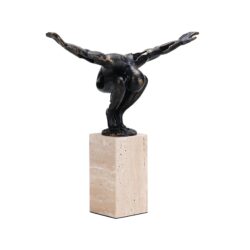 Liang & Eimil Wings of Freedom Sculpture - Dark Bronze & Beige