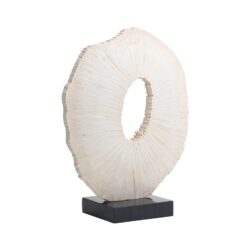 Liang & Eimil Worn by Time Sculpture - Beige & Black